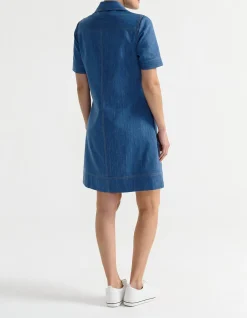 MINI DENIM DRESS