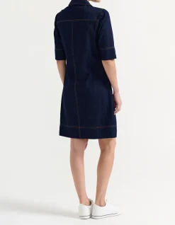 MINI DENIM DRESS