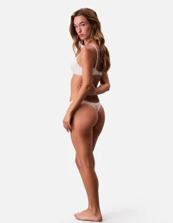Minimalist Mesh Sheer Medium Rise Thong