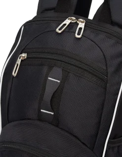MINI TRAVEL BACKPACK 2.0 BLACK/SILVER