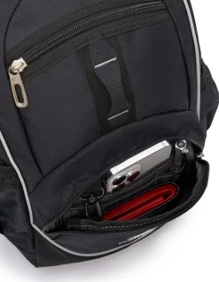 MINI TRAVEL BACKPACK 2.0 BLACK/SILVER
