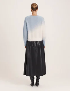 MINNIE MOHAIR DIP DYE SWEATER