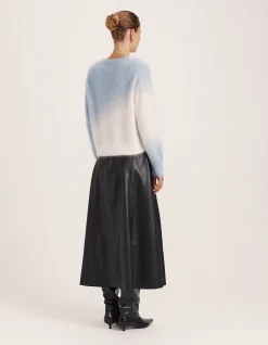 MINNIE MOHAIR DIP DYE SWEATER