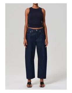 Miro Relaxed Barrel Leg Denim Jeans