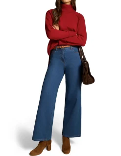MI - SIDE SPLIT MERINO WOOL JUMPER