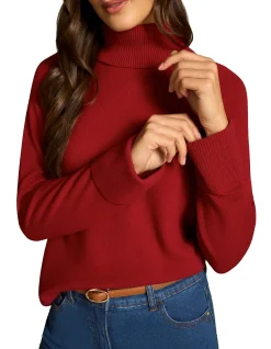 MI - SIDE SPLIT MERINO WOOL JUMPER