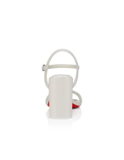 MISS JANE SANDAL 85 NAPPA PERLE/LINING BIANCO