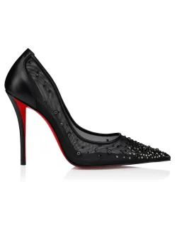 MISS Z DEGRASTRASS PERLA 100 BLACK PUMP