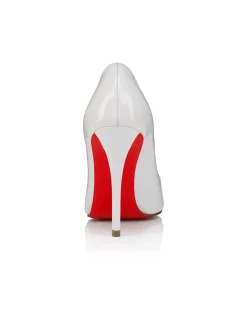 MISS Z 100MM PATEN LINING BIANCO PUMPS