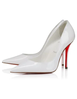 MISS Z 100MM PATEN LINING BIANCO PUMPS