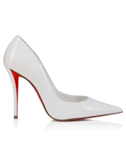 MISS Z 100MM PATEN LINING BIANCO PUMPS
