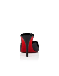 MISS Z MULE 80 PATENT BLACK