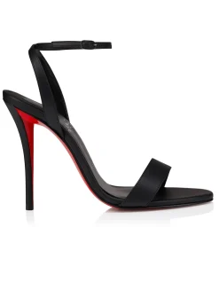 Miss Z Sandal 100mm Stiletto Heel Black