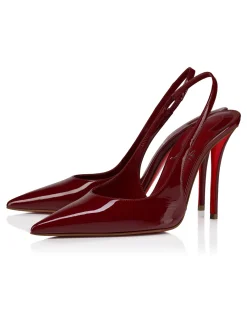 MISS Z SLING BACK 100MM PATENT EMPIRE