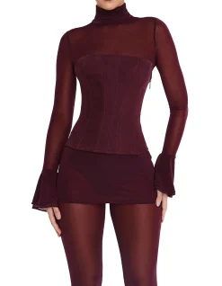 MISTRESS ROCKS CONTRAST LAPEL BLAZER DRESS