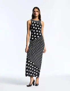 MIXED POLKADOT ELECTRA DRESS