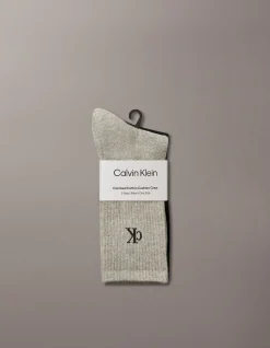 Monogram Cushion Crew Socks Three Pack