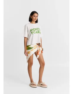 Monte Carlo Boxy Crop T-Shirt