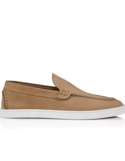 MOONBOAT FLAT CALF NABUCK RETOURNE DS LIONNE