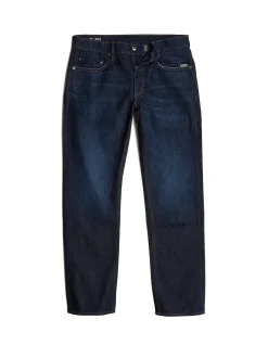 Mosa Straight Mid Waist Stretch Denim Jeans