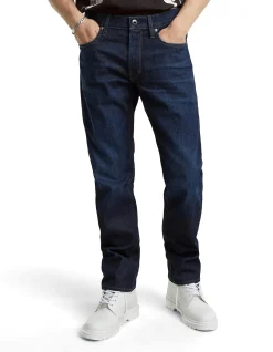 Mosa Straight Mid Waist Stretch Denim Jeans
