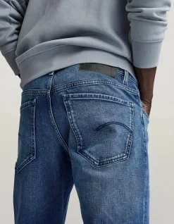 Mosa Straight Mid Waist Stretch Jeans