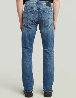 Mosa Straight Mid Waist Stretch Jeans