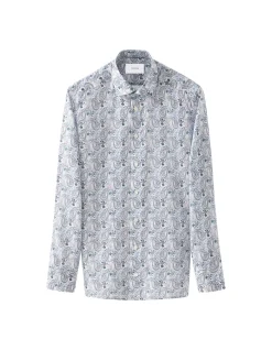 MOTIF REGULAR FIT COTTON AND TENCEL LYOCELL SHIRT