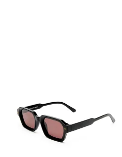 MOUNT LAWLEY BLACK RECTANGLE SUNGLASSES