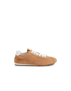 Mousi Retro Suede Lace Up Sneakers