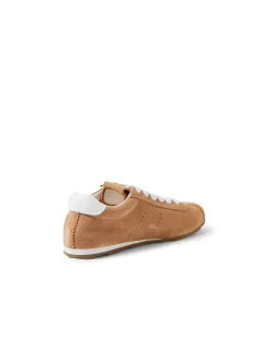 Mousi Retro Suede Lace Up Sneakers