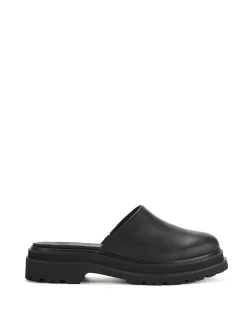 Mule Step All Black Shoes