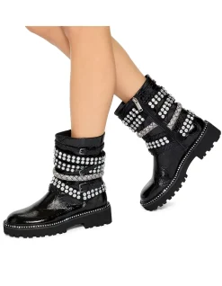 MULTI STRAP FLAT BOOT