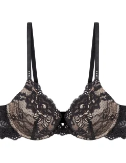 My Fit Fmo Lace Push Up Plunge Bra