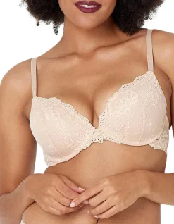 My Fit Fmo Lace Push Up Plunge Bra