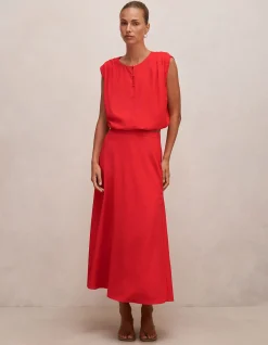 NAIA BUBBLE HEM TOP