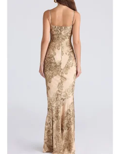 NALANI SATIN MAXI DRESS - LIMITED EDITION