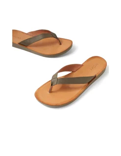 Nashi Contoured Footbed Leather Thongs