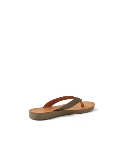 Nashi Contoured Footbed Leather Thongs