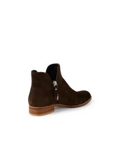 Neeva Suede Zip Ankle Boots