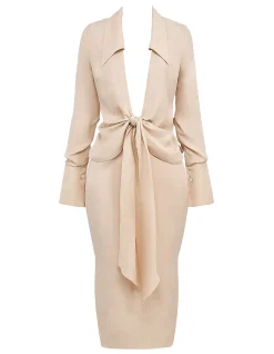 NEVAEH SHIRT MIDI DRESS