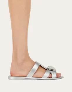 NEW VARA PLATE STRAPPY SLIDE