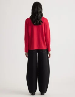 NIA LONG SLEEVE KNIT POLO