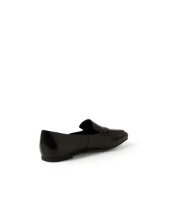 Nicolo Luxe Leather Square Toe Loafers