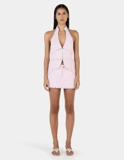 NIKITA STUDDED MICRO SKORT