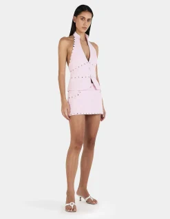 NIKITA STUDDED MICRO SKORT
