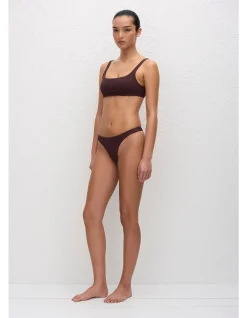 Nineties Swim Crop Top