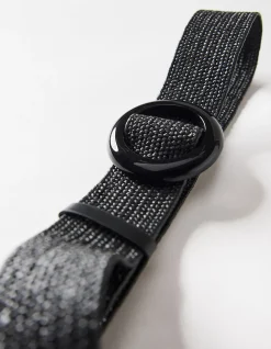 NITA TEXTURED WAIST BELT