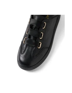 NIVA MI BLACK BLACK SOLE LEATHER