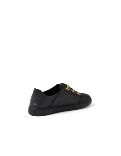 NIVA MI BLACK BLACK SOLE LEATHER